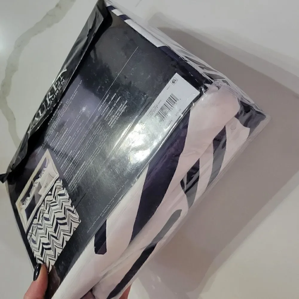 Ralph Lauren 3pc Duvet Cover Set Shelbourne Full/Queen NEW $270